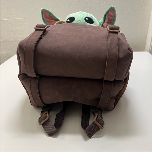 Rare Star Wars BABY YODA 🥺❤️ Celebration Mandalorian The Child Backpack NWT ! - Picture 7 of 12